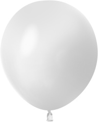 Шар (10''/25 см) Белый, пастель, 100 шт.