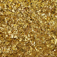Конфетти дробленые, Золото, Металлик, 250 гр.